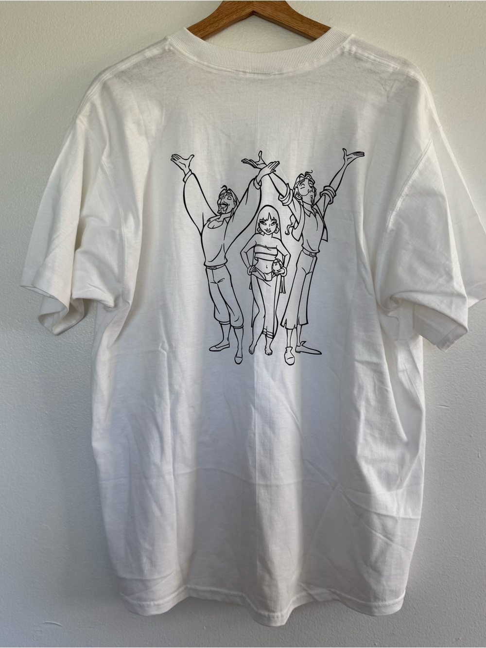 Vintage The Road To El Dorado T-Shirt Mens XL Movie Promo Cartoon Disney Tee